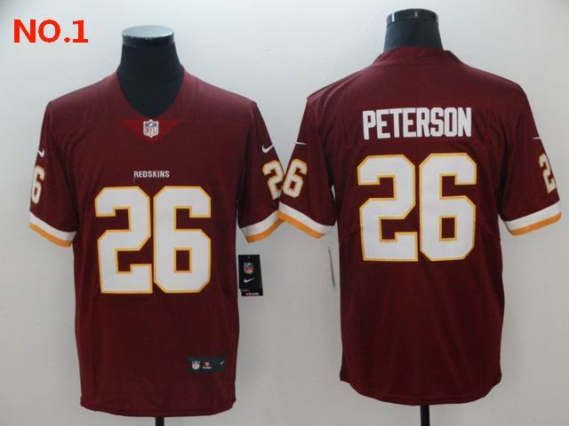 Men's Washington Redskins #26 Adrian Peterson Jerseys-14
